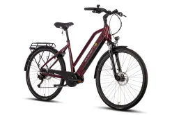 SAXONETTE Deluxe Sport Lady Gang Trekking E-Bike Scheibenbremsen
