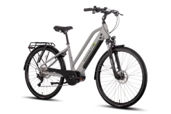 SAXONETTE Premium Sport E-Trekkingbike UNISEX 10 Gang Federgabel, Mittelmotor