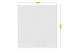 Schellenberg Fliegengitter für Fenster, 130 x 150 cm, weiß