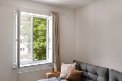 Schellenberg Fliegengitter für Fenster, 130 x 150 cm, weiß