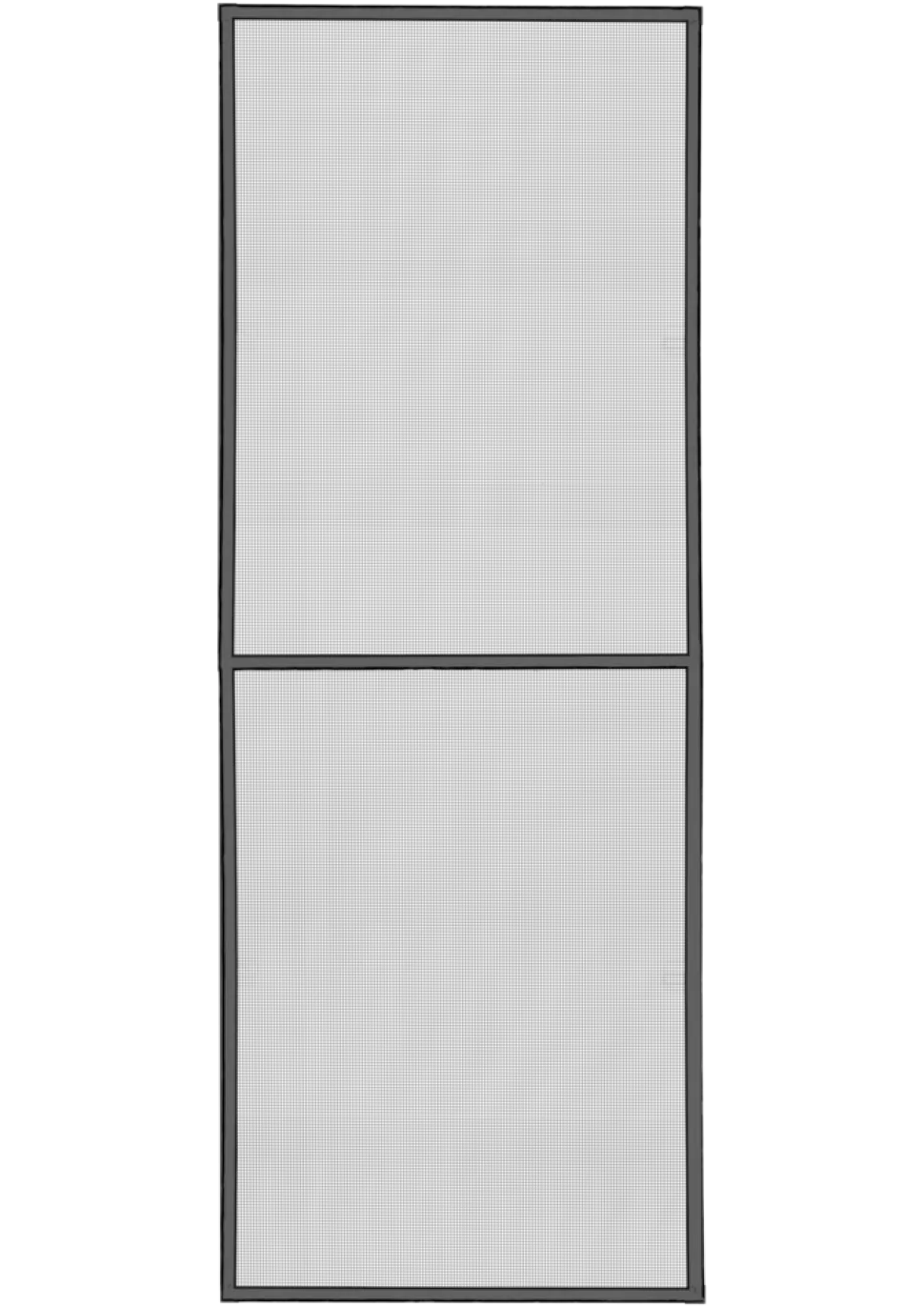 Schellenberg Fliegengitter für bodentiefe Fenster Premium, anthrazit, 120 x 240 cm