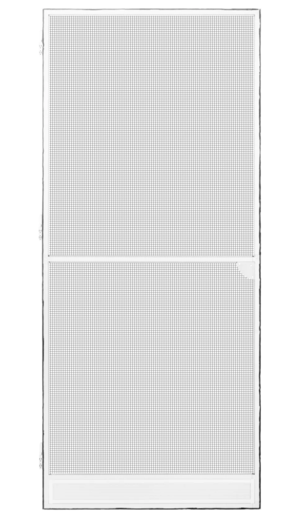 Schellenberg Fliegengittertür Premium, 120 x 240 cm, weiß