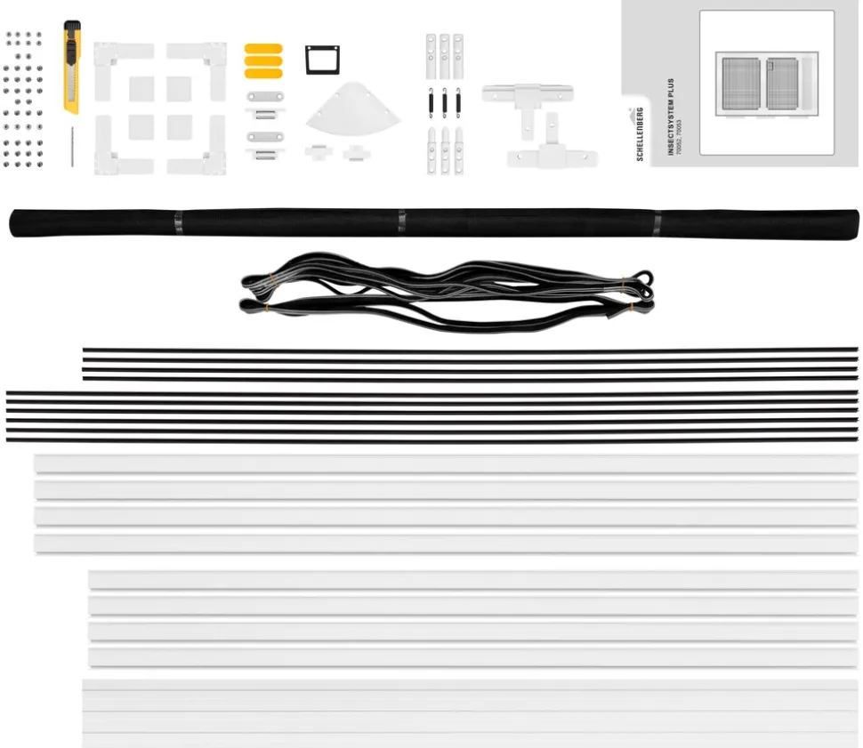 Schellenberg Insektenschutztür PLUS, weiß, 100 x 210 cm