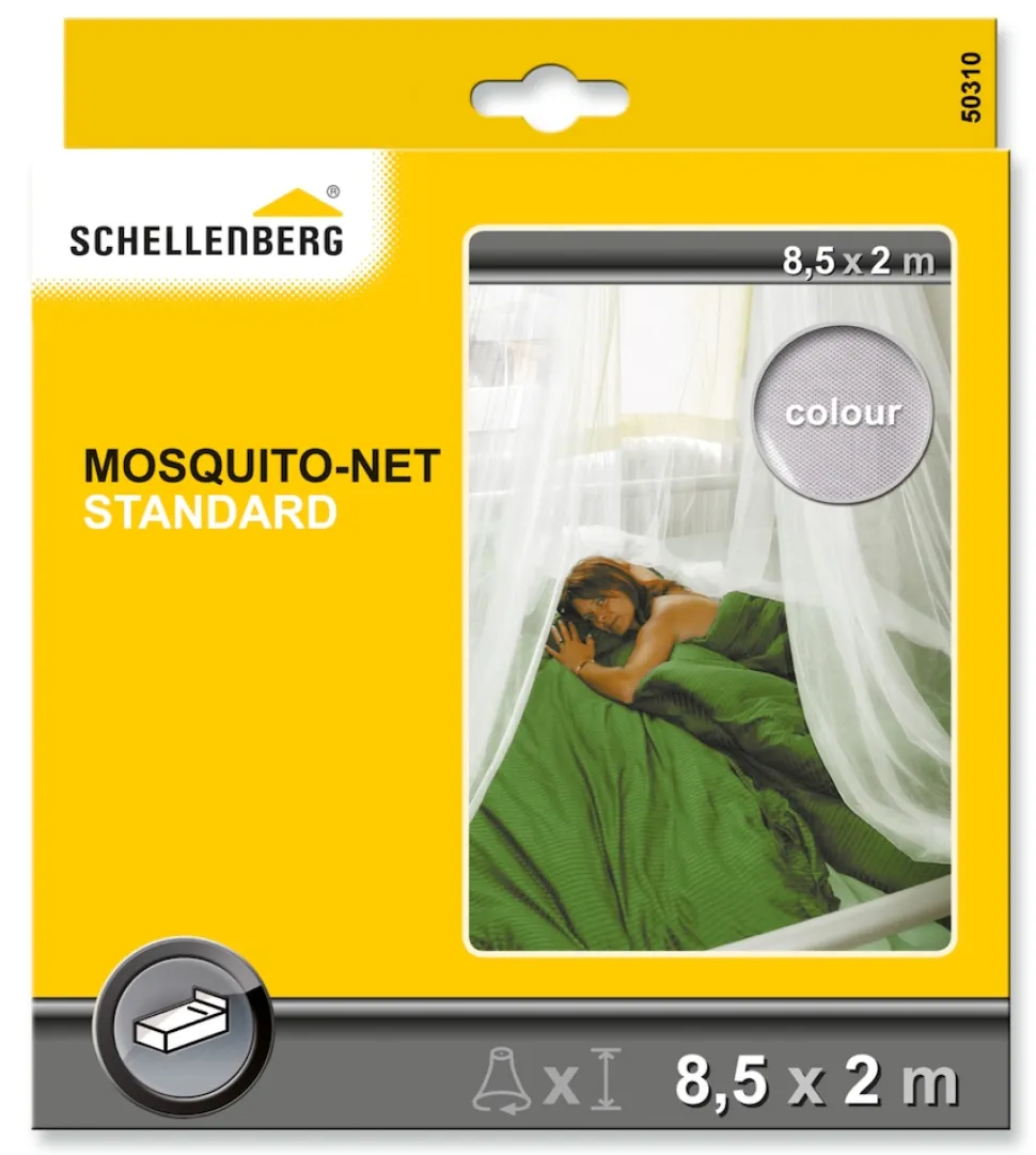 Schellenberg Moskitonetz STANDARD 2 m x 8,5 m weiß