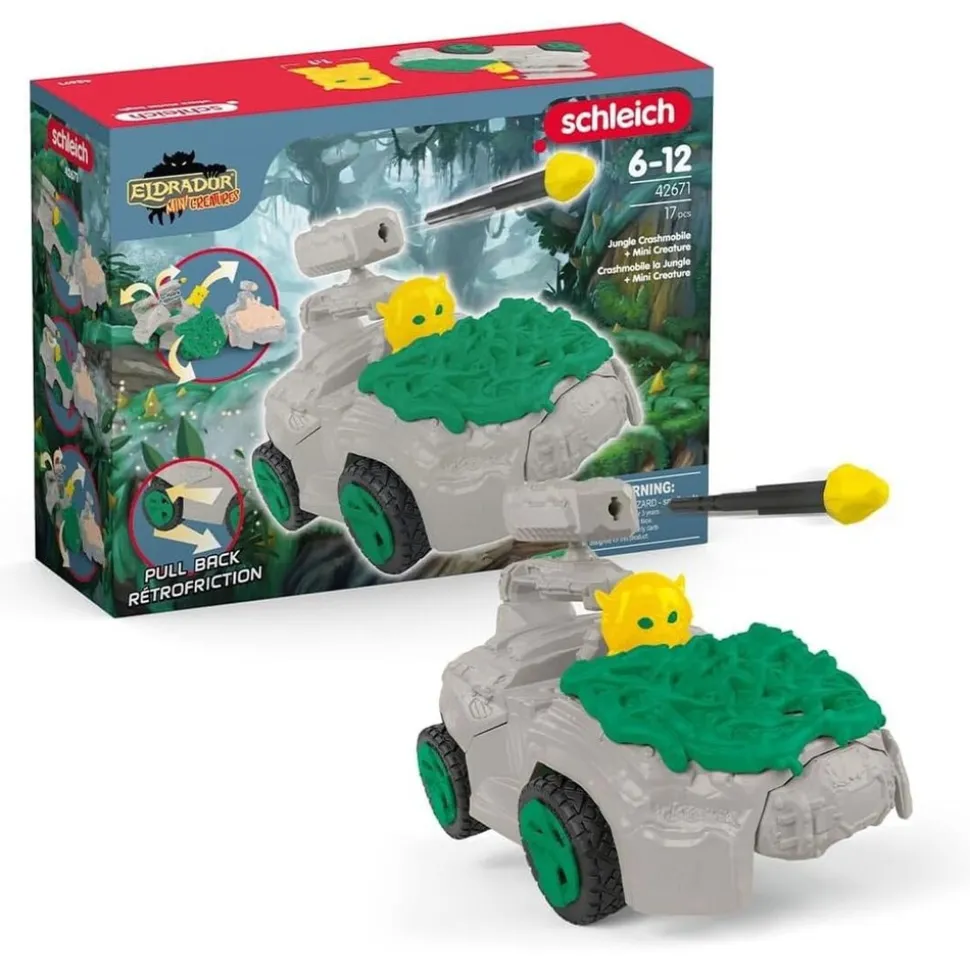 Schleich 42671 - Eldrador - Mini Cretaures - Dschungel-Crashmobil