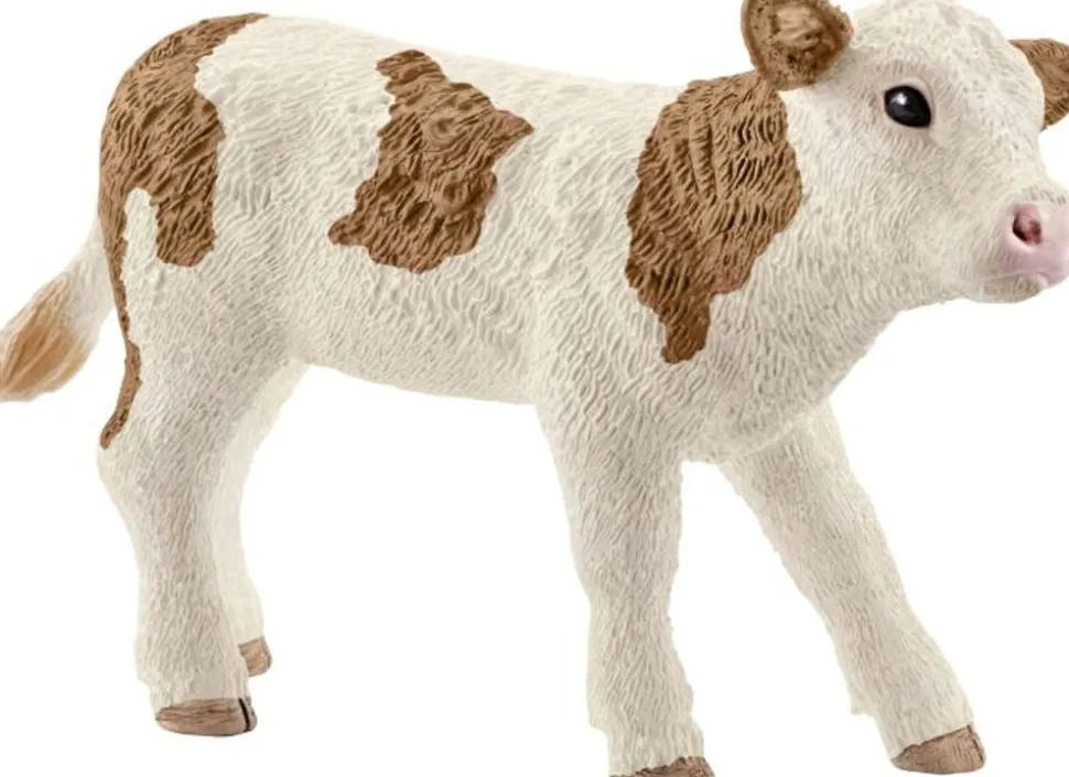 Schleich Fleckvieh Kalb