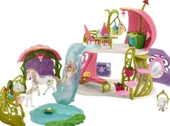 Schleich Glitzerndes Blütenhaus mit Einhörnern