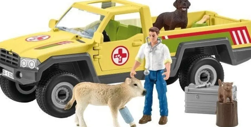 Schleich Tierarztbesuch auf dem Bauernhof