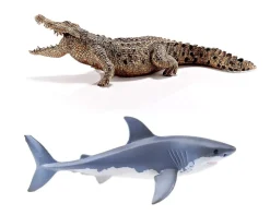 Schleich - Tierfiguren - Afrika-Set mit 12 Tieren Sammelfiguren Spielfiguren
