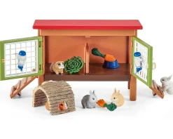 Schleich 72160 - Tierfiguren Farm World - Picknick mit kleinen Haustieren