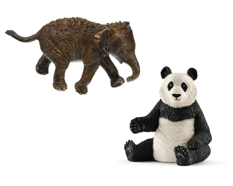 Schleich - Tierfiguren - wilde Tiere der Welt 14-teilig