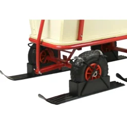 Schneekufen für den Holzbollerwagen "Beachtrekker Style"