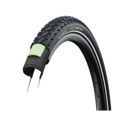 Schwalbe Green Marathon Fahrradreifen 28 20 Zoll Fahrraddecke Fahrradmantel Citybike Trekkingbike Drahtreifen Reflexstreifen Straßenprofil