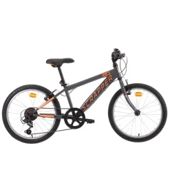 Scrapper MTB20 Kinderfahrrad 20 Zoll Mountainbike Größe 120-135 cm Fahrrad ab ca. 6 Jahre Kinderrad mit 6 Gängen