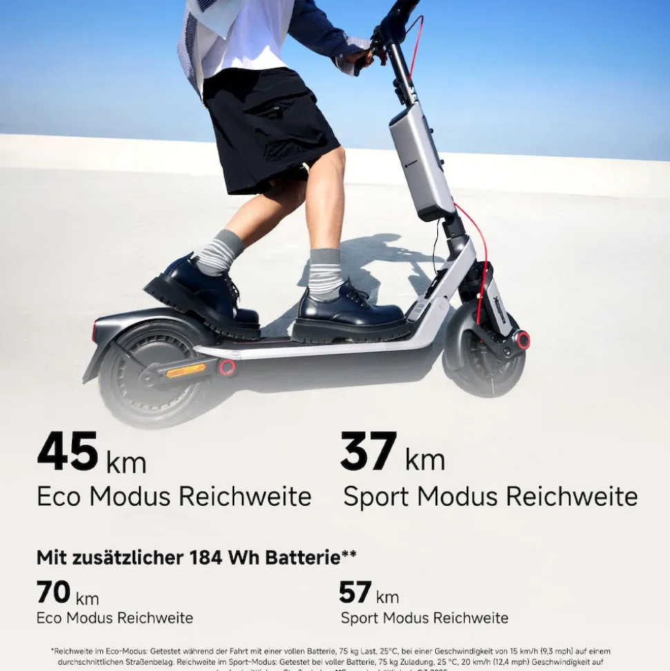 Segway eKickScooter Ninebot E3 D E-Scooter