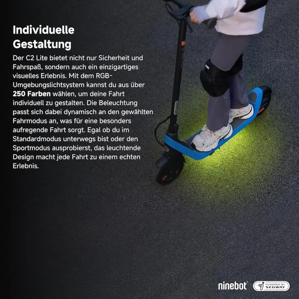 Segway Ninebot C2 Lite Kinder E-Scooter
