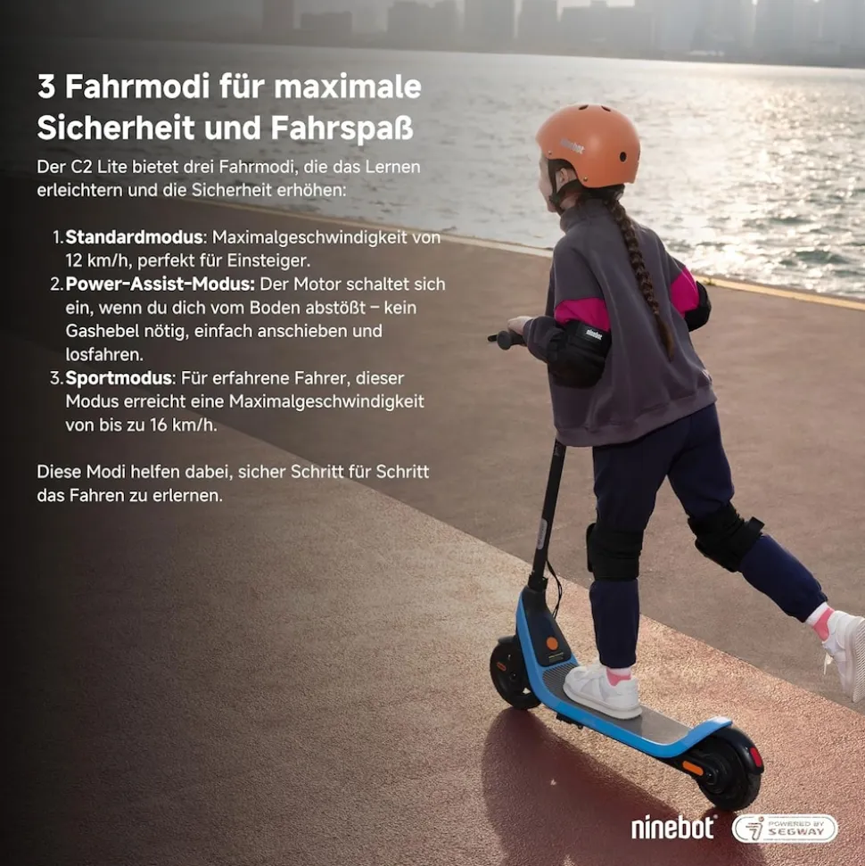 Segway Ninebot C2 Lite Kinder E-Scooter