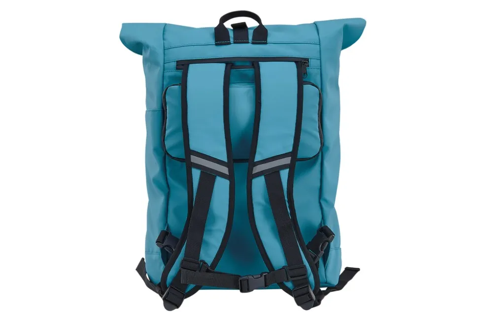 Seitenpacktasche/Rucksack, Volumen: 16 Liter, Wasserdicht, mit Rucksackfunktion, Maße: 29 x 40 x 14 cm (BxHxT), Farbe: blau