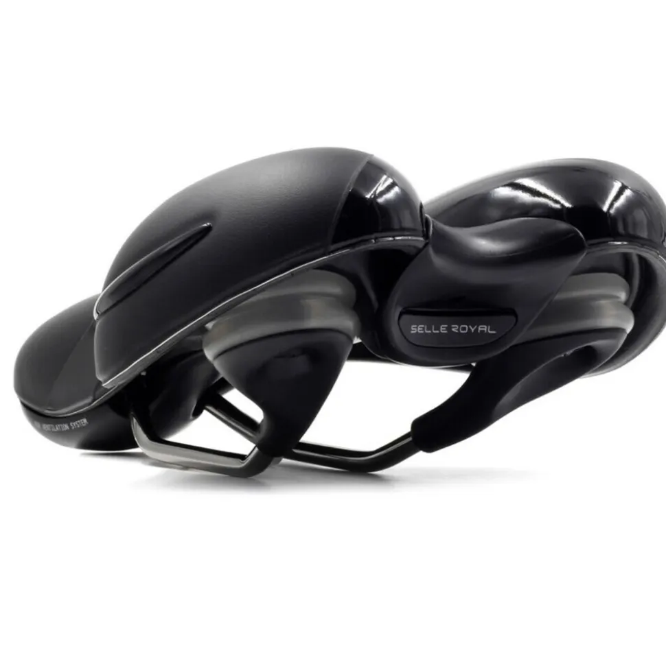 Selle Royal Fahrrad-Sattel Respiro Moderate Unisex - Stracciatella