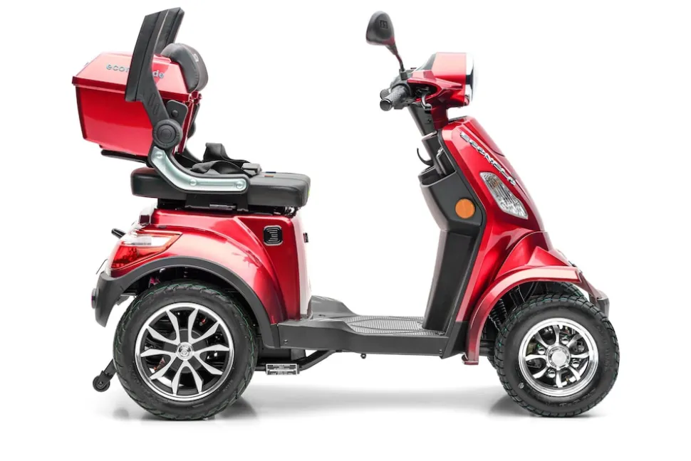 Seniorenmobil P4000, Blei-Akku, 25 km/h, 1000 Watt, Rot