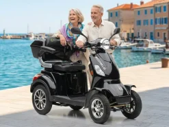 Seniorenmobil P4000, Blei-Akku, 25 km/h, 1000 Watt, Schwarz