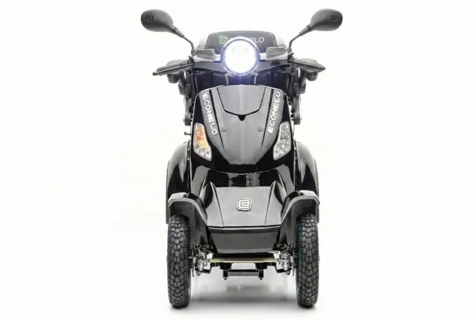 Seniorenmobil P4000, Blei-Akku, 25 km/h, 1000 Watt, Schwarz