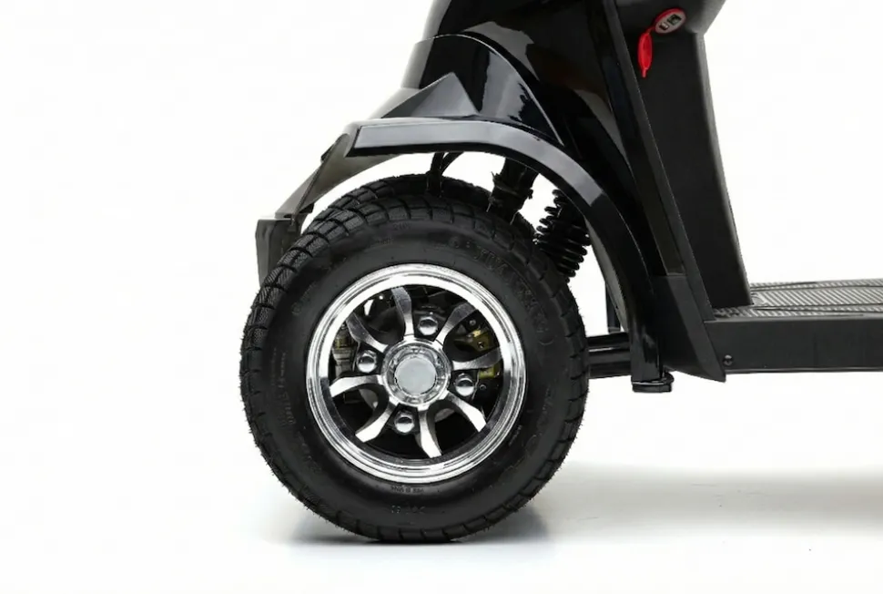 Seniorenmobil P4000, Blei-Akku, 25 km/h, 1000 Watt, Schwarz
