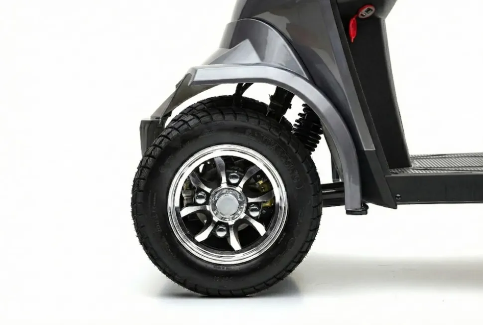 Seniorenmobil P4000, Lithium-Akku, 25 km/h, 1000 Watt, Grau