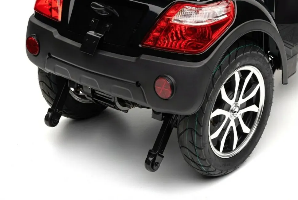 Seniorenmobil P1000, Lithium-Akku, 25 km/h, 1000 Watt, Schwarz