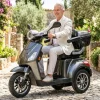 Seniorenmobil P1000, Lithium-Akku, 25 km/h, 1000 Watt, Grau