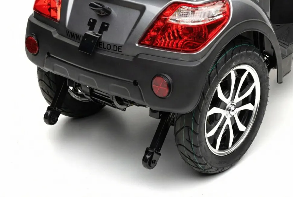 Seniorenmobil P1000, Lithium-Akku, 25 km/h, 1000 Watt, Grau