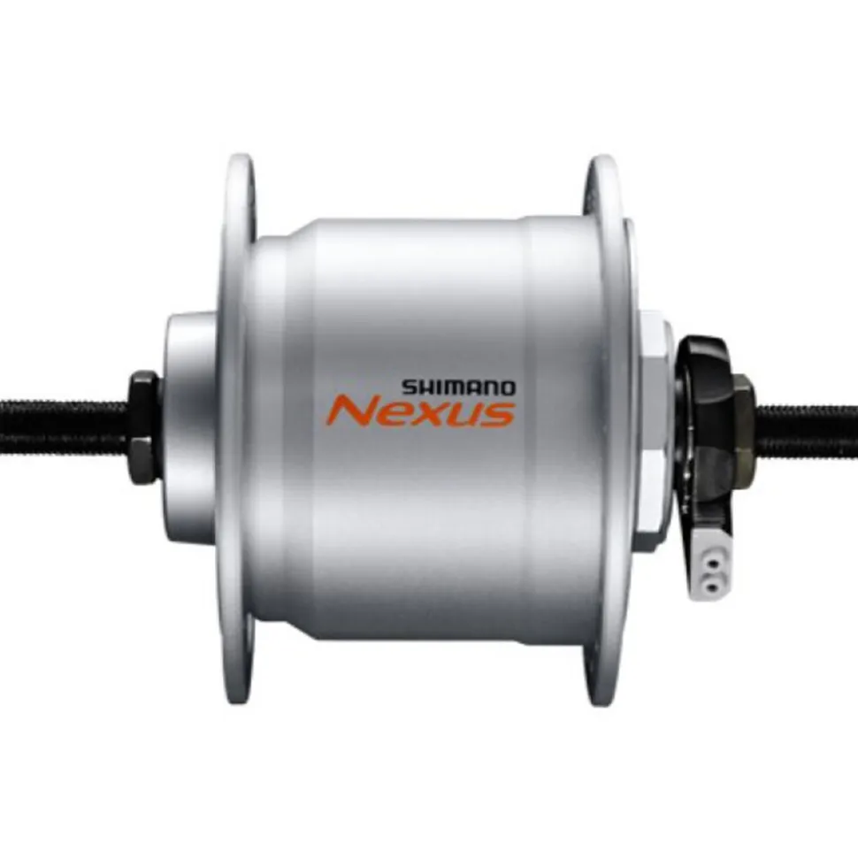 Shimano Nexus DH-C3000-3N-NT Nabendynamo 6 V 3 Watt Dynamo Nabe Beleuchtung Fahrradlicht Felgenbremse V-Brake
