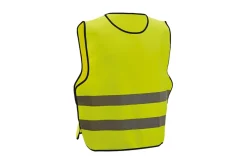 Sicherheitsweste für Erwachsene, mit 3M Reflex-Material, elastischer Gummibund und verstellbare Klettverschlüsse, Farbe: neongelb