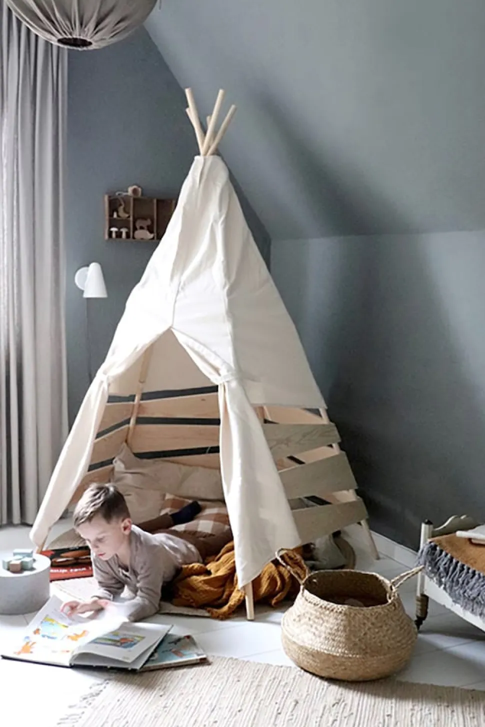 Small Foot Outdoor Zelt Tipi 12405 weiß Outdoor-Spielzeug
