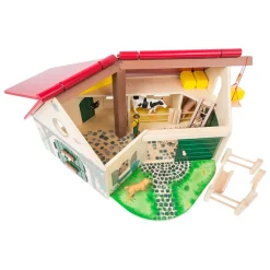Smallfoot Woodfriends Bauernhof 11005 Mehrfarbig Kinderbauernhof