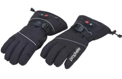 Smart Winterhandschuhe mit Heizfunktion, Größe L/XL, Fingertouchscreen, 2600 mAh, Farbe: schwarz