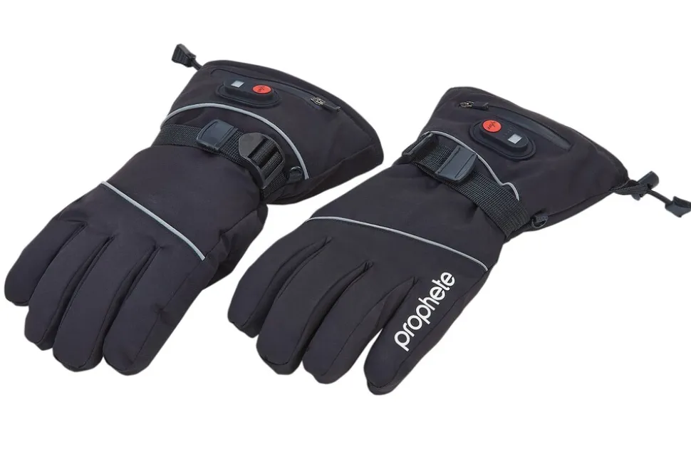 Smart Winterhandschuhe mit Heizfunktion, Größe S/M, Fingertouchscreen, 2600 mAh, Farbe: schwarz