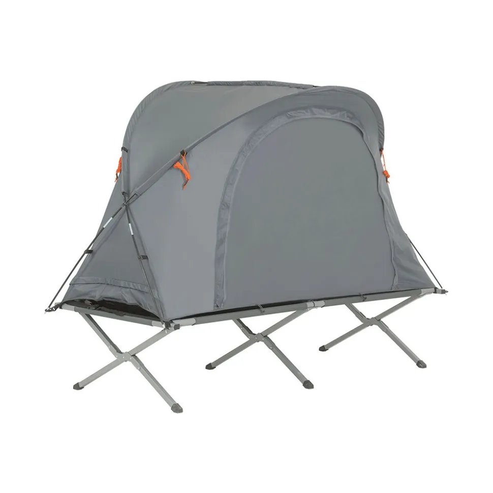 SoBuy Campingzelt 4 in 1 Set Hellgrau 193x145x160cm Funktional