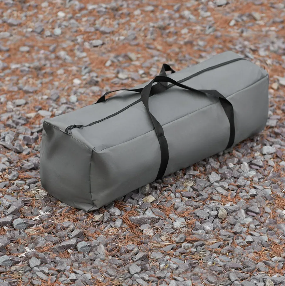 SoBuy Campingzelt 4 in 1 Set Hellgrau 193x145x160cm Funktional