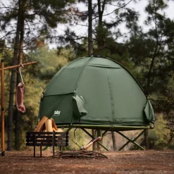 SoBuy Campingzelt mit 1 Tür Grün Funktional
