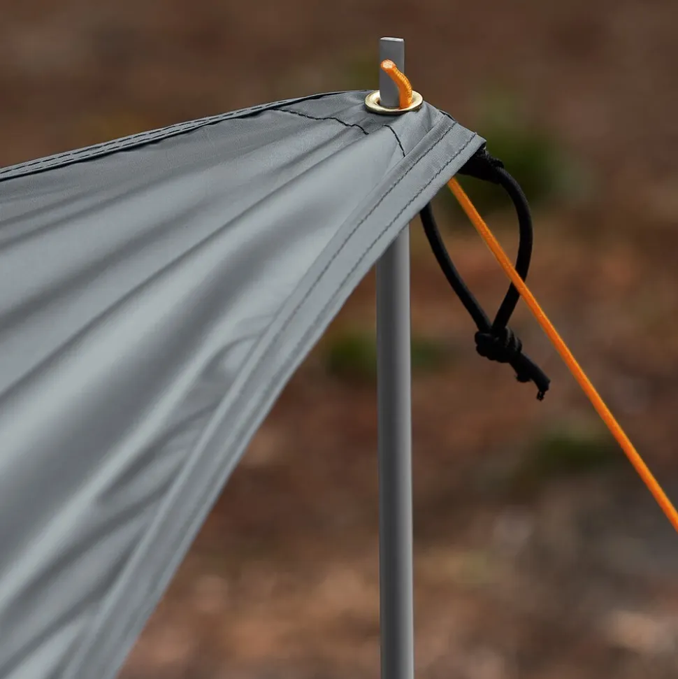 SoBuy Campingzelt mit 1 Tür Hellgrau 193x145x185cm Funktional