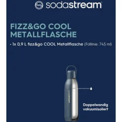 SodaStream Fizz & Go Cool 0,9 L Storm