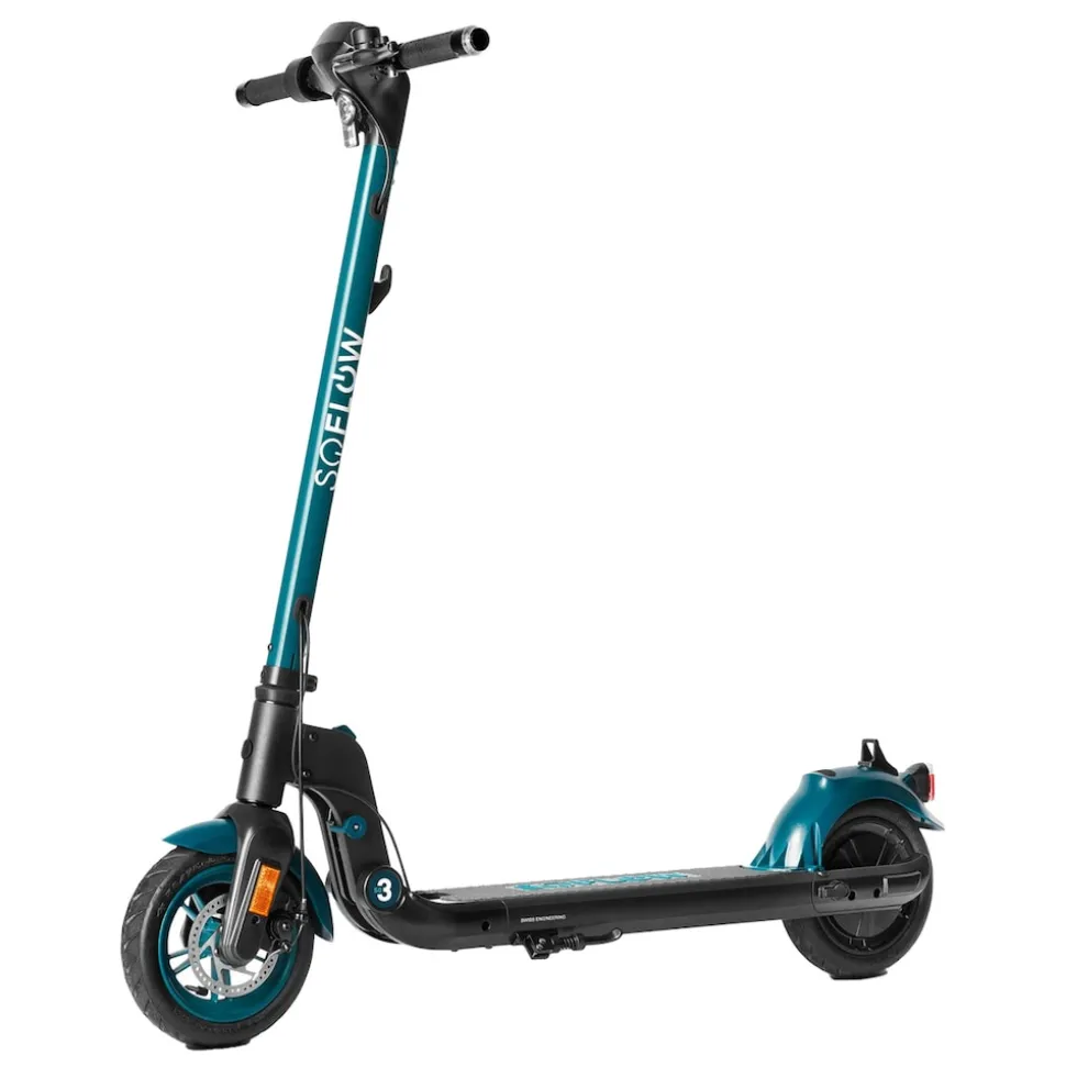 SoFlow SO3 PRO 10.5 Ah E-Scooter mit Blinker blau E-Scooter