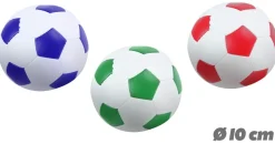 Soft-Fußbälle,10 cm bunt (blau/grün/rot)