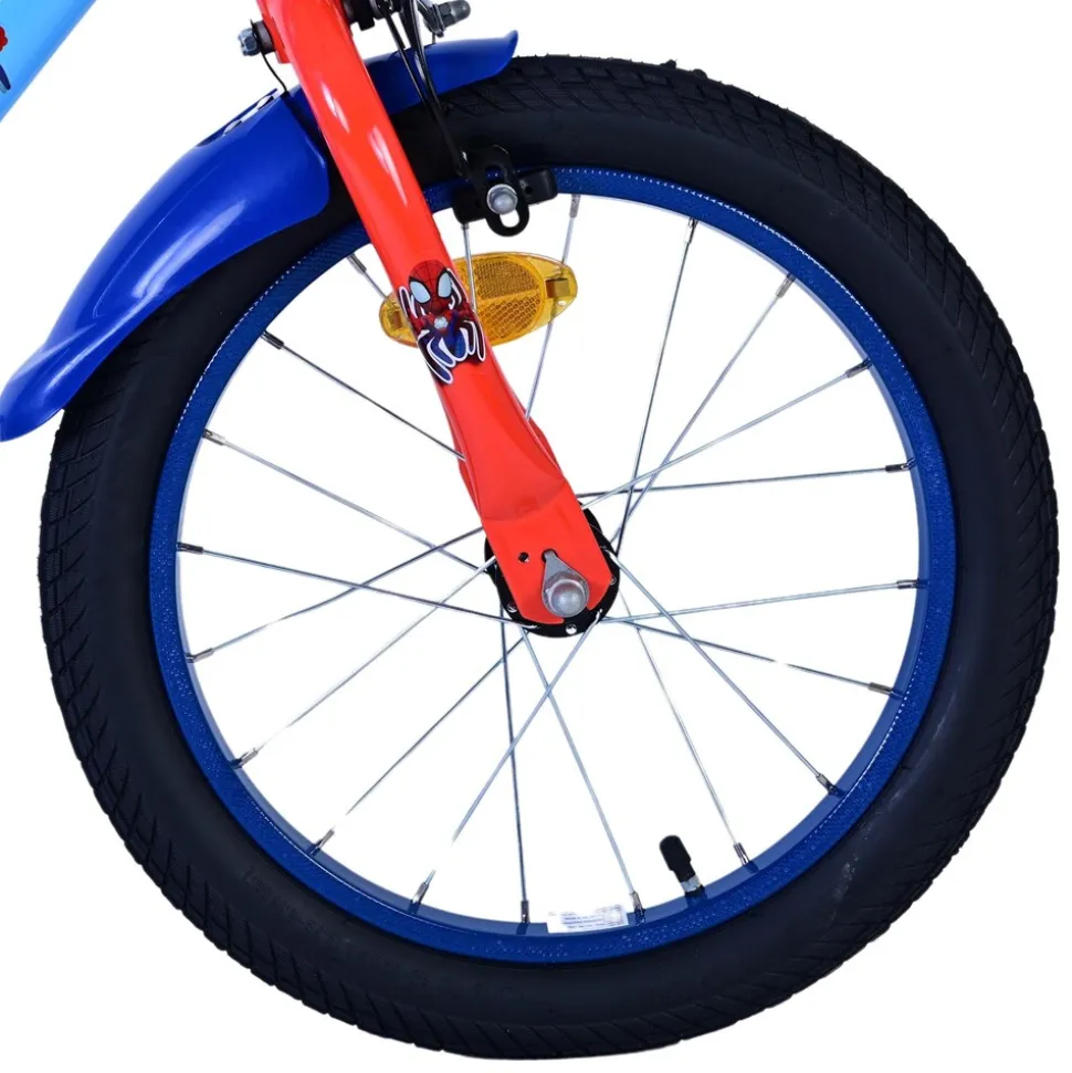 Spidey Amazing Friends Kinderfahrrad 16 Zoll Mädchen Jungen Größe 105 - 120 cm ab 4 Jahre Fahrrad leicht