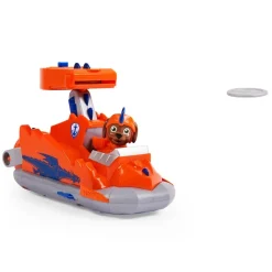 Spin Master 6063589 (20135922) - Paw Patrol - Rescue Knights - Zuma mit Deluxefahrzeug