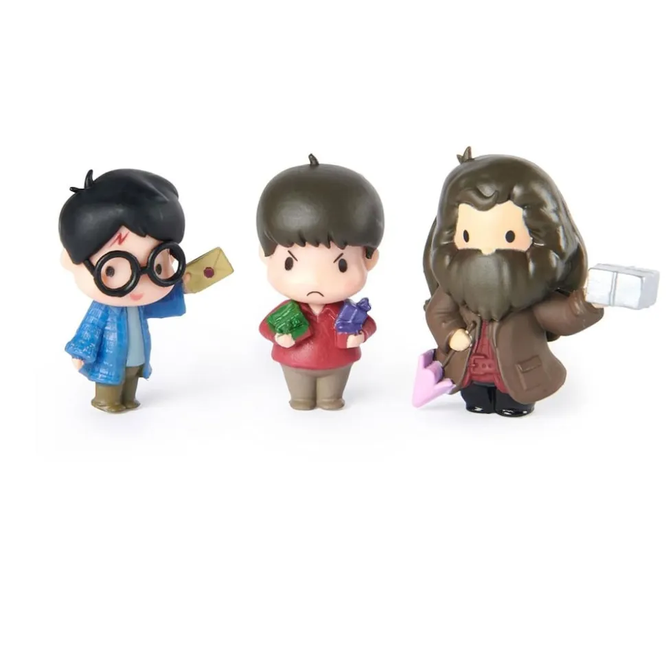 Spin Master 6067402 (20142726) - Wizarding World - Harry Potter - Micro Magical Moments - Mini-Sammelfiguren-Spielset, 3er Pack