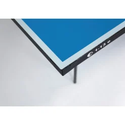Sponeta Outdoor Tischtennisplatte mit Schlägerset und Abdeckhülle blau