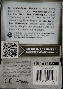 Star Wars Kartenspiel LCG | Ein erbärmlicher Haufen / Oppositions-Zyklus 2