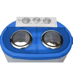 Steinborg Mini-Waschmaschine Camping 3kg Schleuderfunktion 2 Kammern